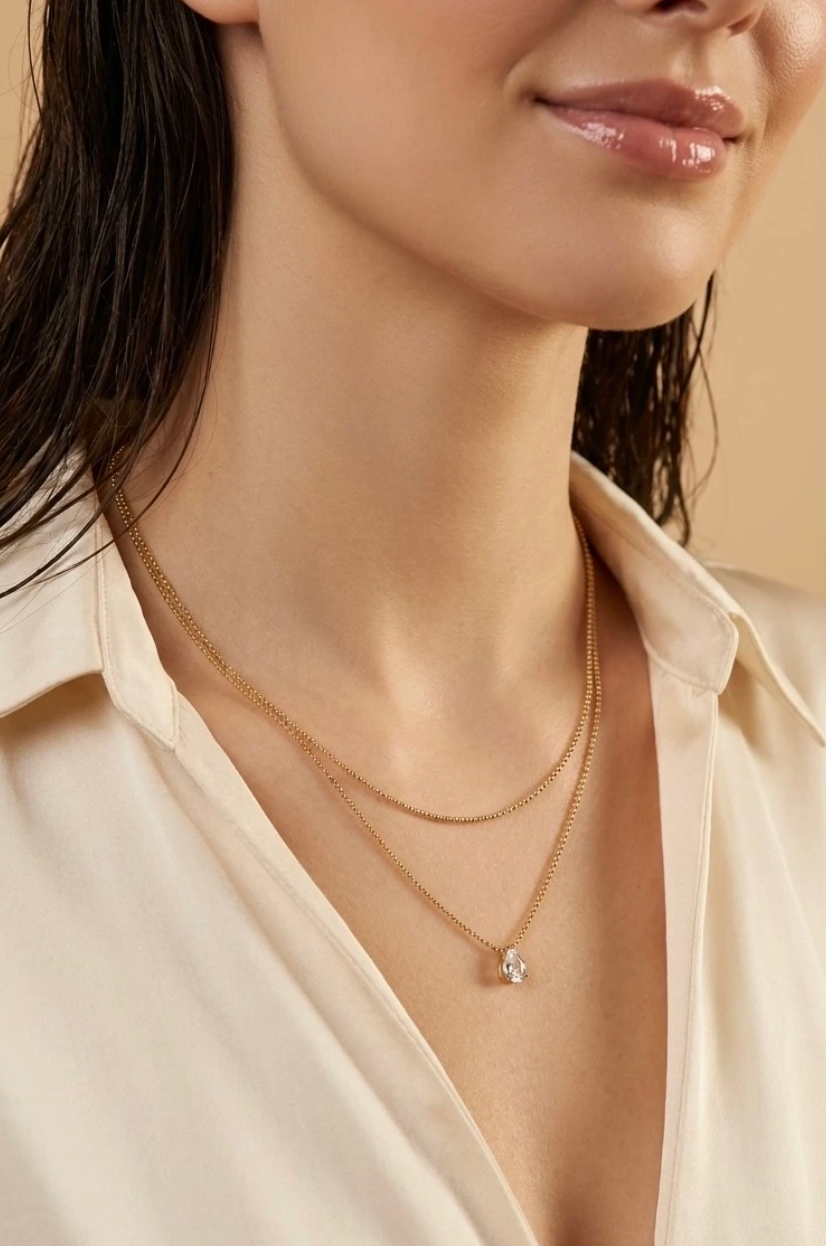 Alba - Collier en acier inoxydable