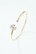 Alix - Bracelet jonc en acier inoxydable