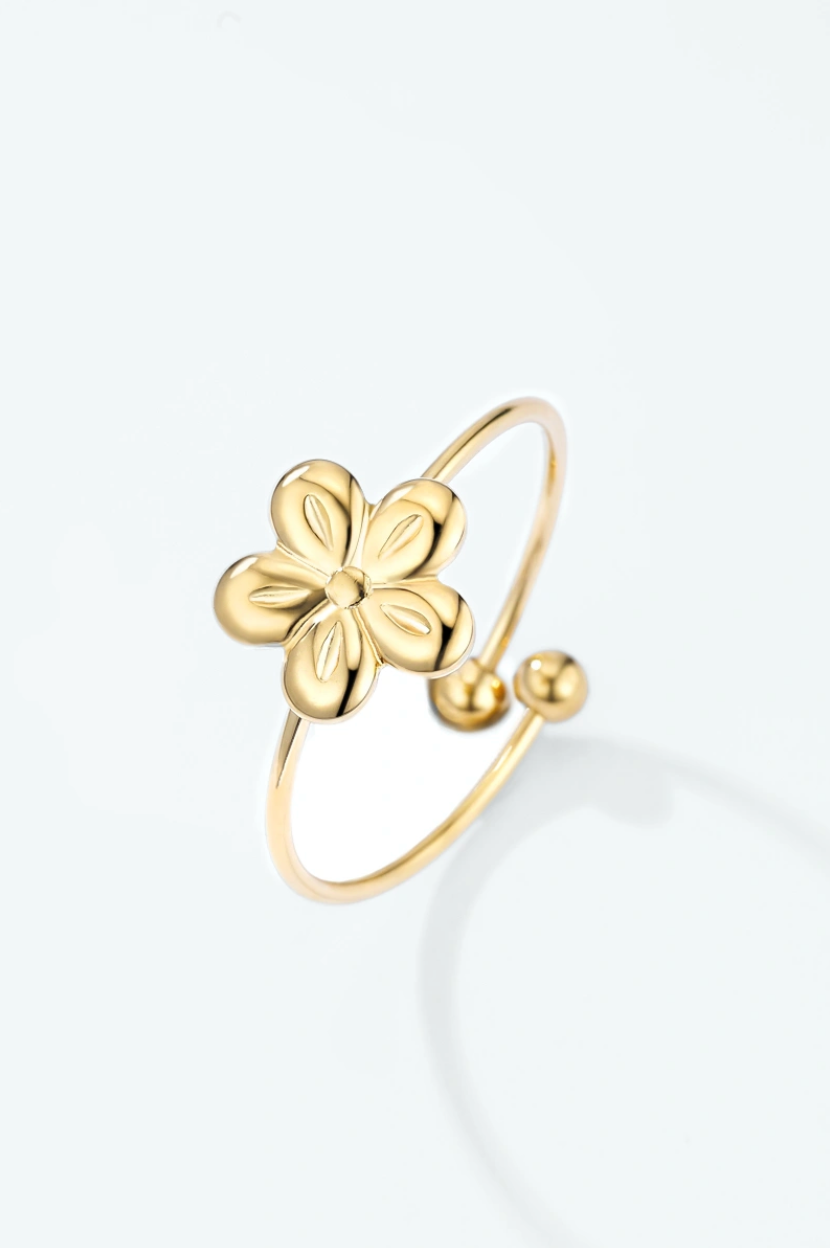 Maëva - Bague en acier inoxydable