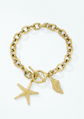 Camelia - Bracelet en acier inoxydable