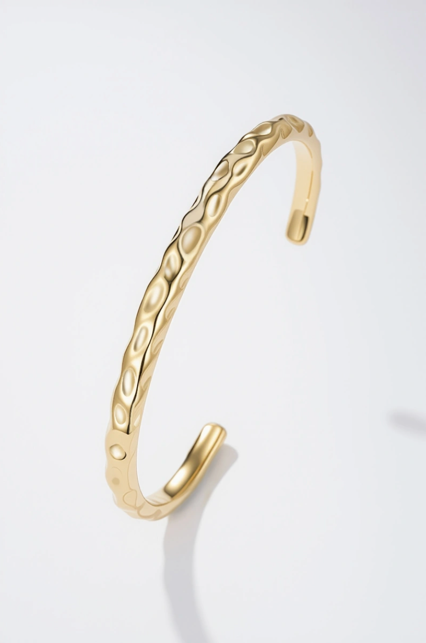 Guilia - Bracelet jonc en acier inoxydable