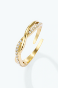 Jade - Bague en acier inoxydable